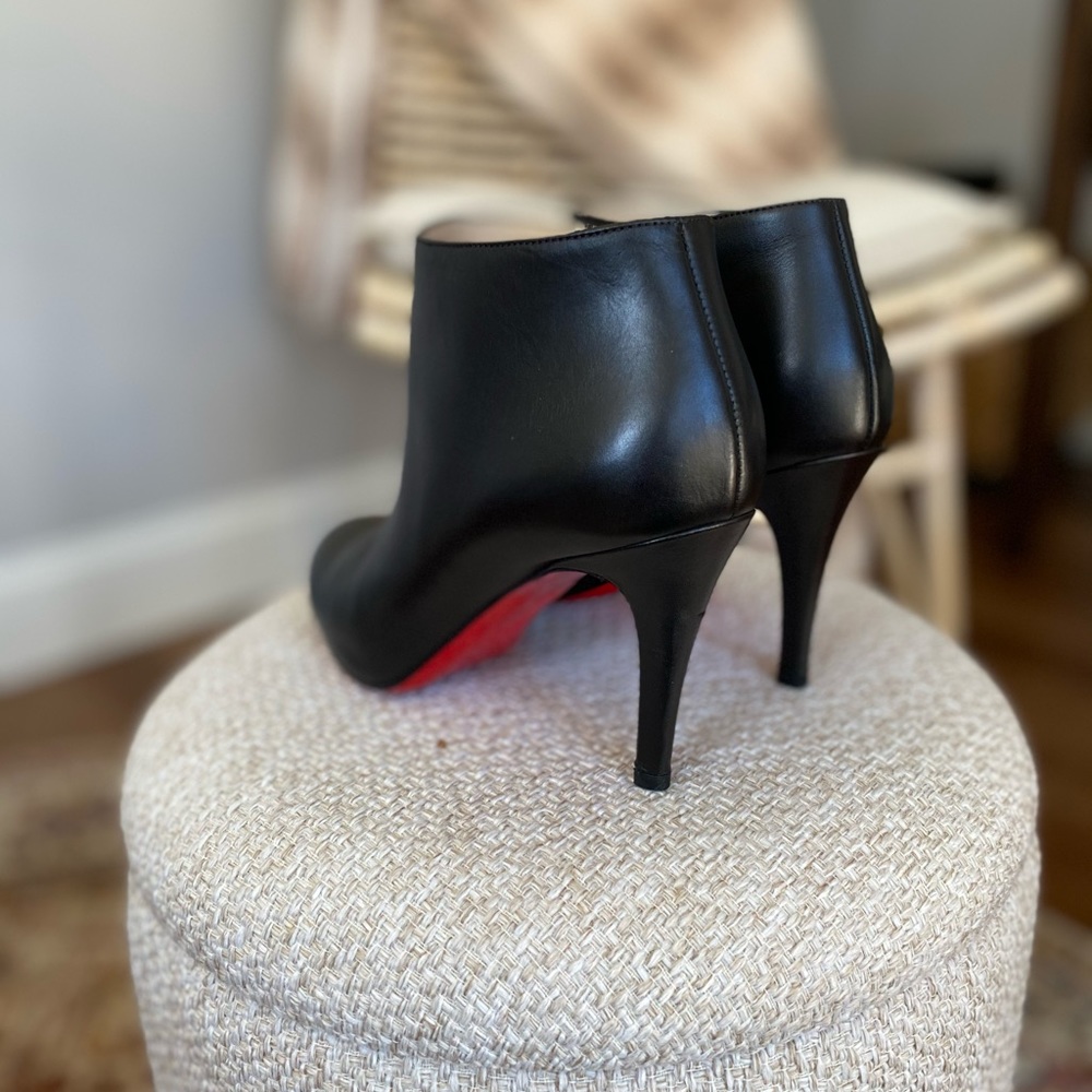 85mm Christian Louboutin’s Belle Bootie